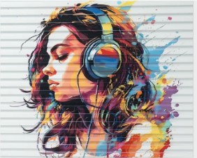décoration murale sur store